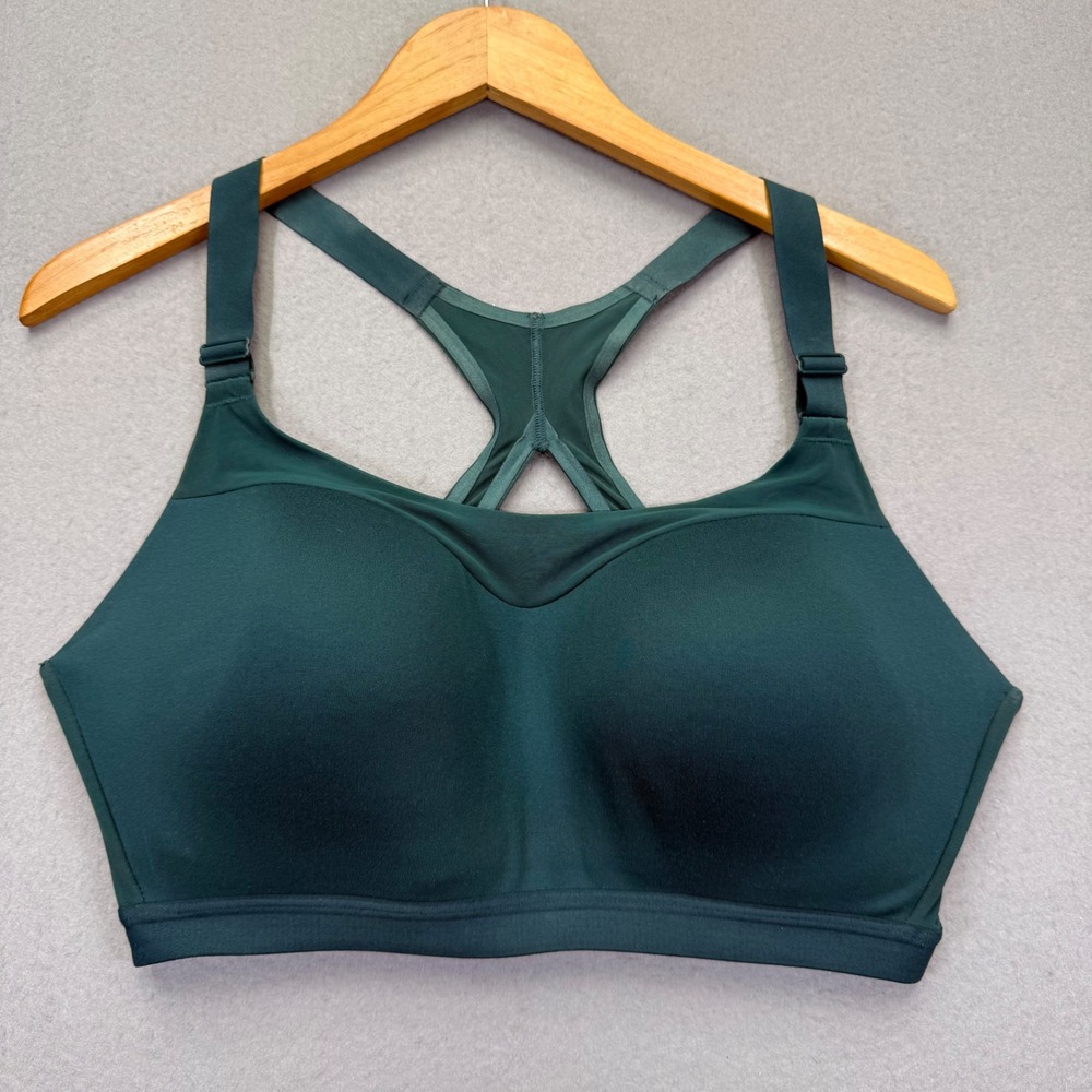 Victoria's Secret On Point Incredible Sport Bra‎ 36DDD Green High Impact 913910